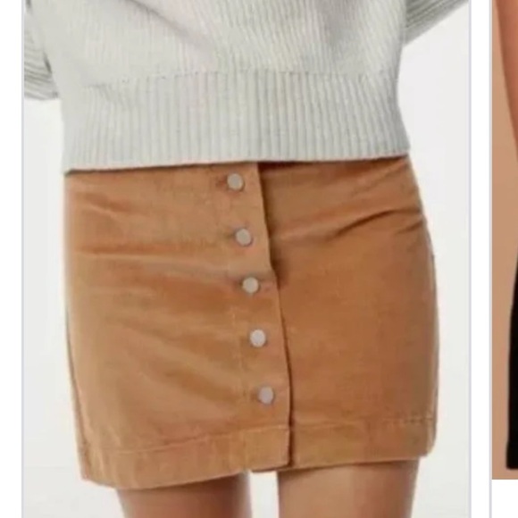 Wilfred Free corduroy button, front skirt. Small - Picture 1 of 11